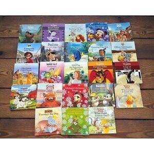 Disney Mini Paperback Lot of 23 Autumn Publishing Disney Characters 2022 Advent